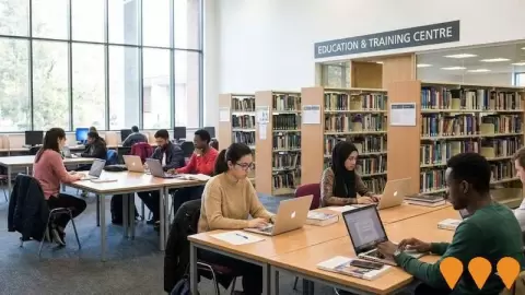 AI impression: North Metropolitan TAFE Balga Campus Redevelopment, Education & Training