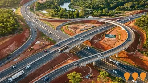 AI impression: Kurri Kurri to Testers Hollow Shared Pathway, Transport & Logistics