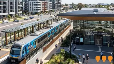 AI impression: Suburban Rail Loop East, Transport & Logistics