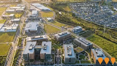 AI impression: Gregory Hills Corporate Park, Health & Medical