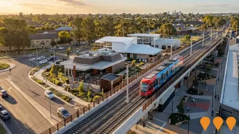 AI impression: Tram Grade Separation Projects, Transport & Logistics
