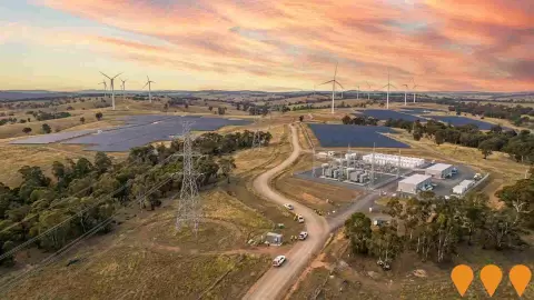 AI impression: Central-West Orana Renewable Energy Zone, Energy