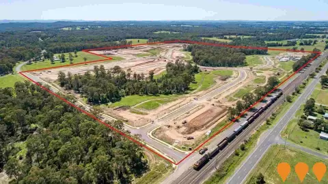 AI impression: Anvil Creek Urban Release Area, Communities