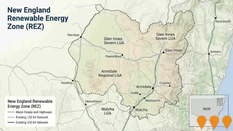 AI impression: New England Renewable Energy Zone (REZ), Energy