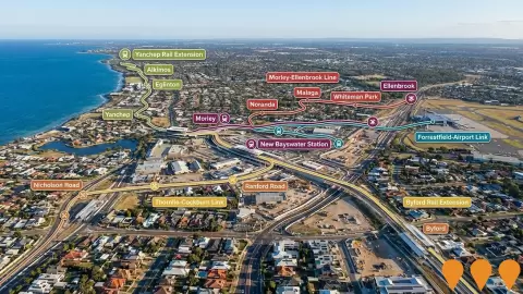 AI impression: METRONET, Transport & Logistics