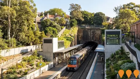 AI impression: Woollahra Station Activation, Transport & Logistics