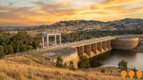 AI impression: Wyangala Dam Wall Raising, Environmental & Disaster Management