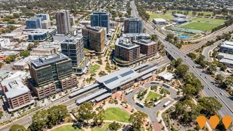 AI impression: Stirling City Centre Development, Communities, Precincts & Urban Renewal