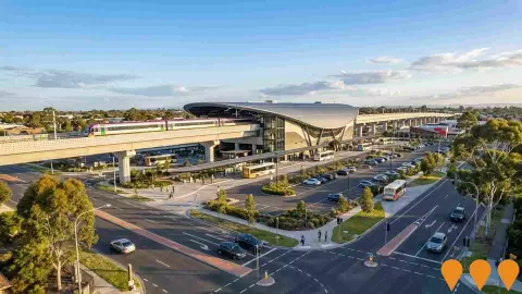 AI impression: Melbourne Airport Rail (SRL Airport), Transport & Logistics