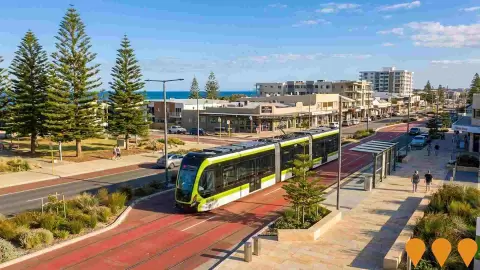 AI impression: Trackless Tram System - Scarborough Beach Road Activity Corridor, Transport & Logistics