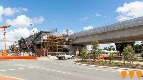 AI impression: METRONET Armadale Line Transformation, Transport & Logistics