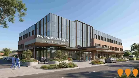 AI impression: Wodonga Private Hospital, Health & Medical
