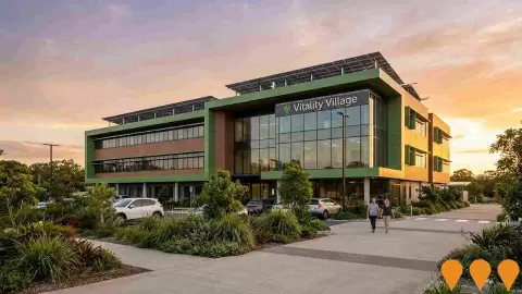AI impression: Sunshine Coast Health Precinct, Health