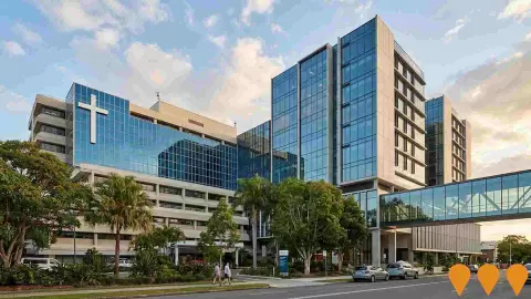 AI impression: The Wesley Hospital Expansion (Chasely Street Health Hub), Health & Medical