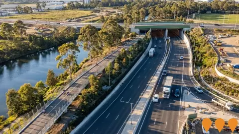 AI impression: M6 Stage 1, Transport & Logistics