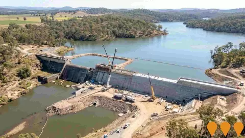 AI impression: Paradise Dam Improvement Project (New Dam Wall), Environmental & Disaster Management