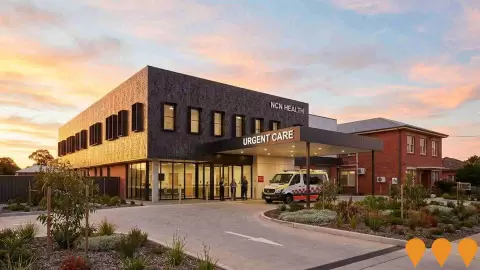 AI impression: NCN Health Cobram Campus Redevelopment, Health & Medical