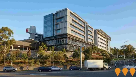 AI impression: Princess Alexandra Hospital Expansion, Social Infrastructure