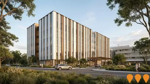 AI impression: Joondalup Health Campus Development Stage 2, Health