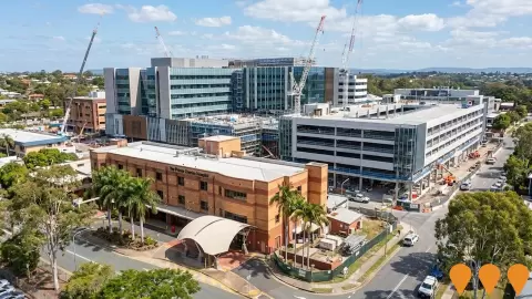 AI impression: The Prince Charles Hospital Expansion, Social Infrastructure