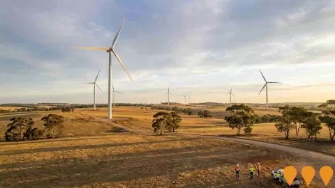 AI impression: West Arthur Wind Farm, Utilities