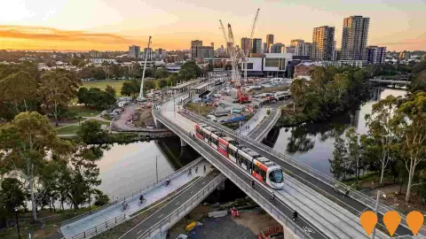 AI impression: Parramatta Light Rail Stage 2, Transport & Logistics