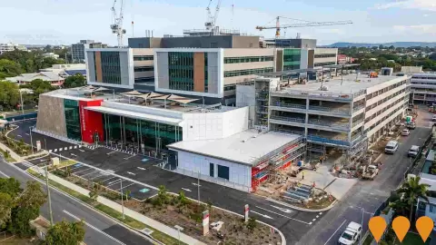 AI impression: Queen Elizabeth II Jubilee Hospital Expansion, Social Infrastructure