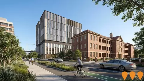 AI impression: Royal Prince Alfred Hospital Redevelopment, Health & Medical