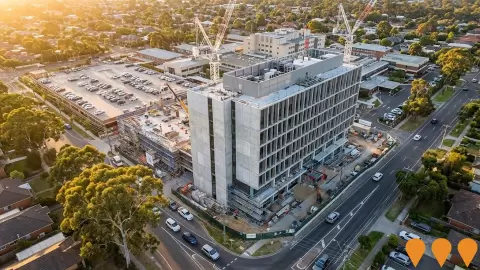 AI impression: Peninsula University Hospital (Frankston Hospital Redevelopment), Health & Medical