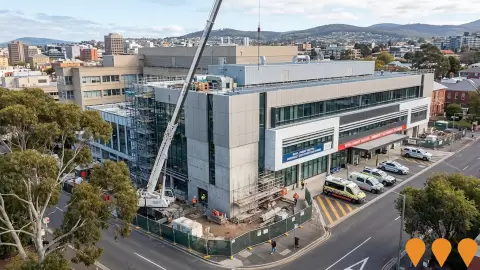 AI impression: Royal Hobart Hospital Emergency Department Expansion, Health & Medical