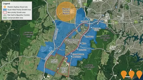 AI impression: Greater Macarthur Growth Area - Glenfield to Macarthur Corridor, Communities, Precincts & Urban Renewal