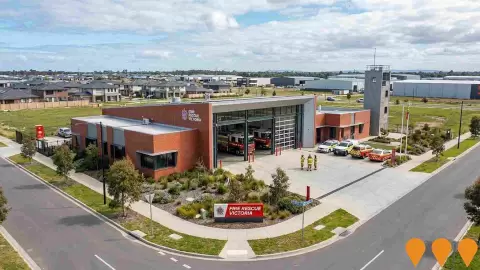 AI impression: Clyde North Fire Station, Environmental & Disaster Management