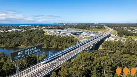 AI impression: High Speed Rail - Newcastle to Sydney (Line 1), Transport & Logistics