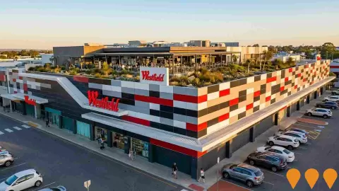 AI impression: Westfield Carousel Expansion, Retail
