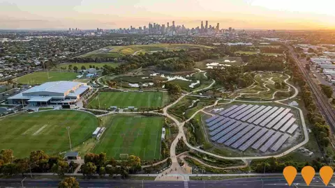 AI impression: Sunshine Energy Park, Communities, Precincts & Urban Renewal
