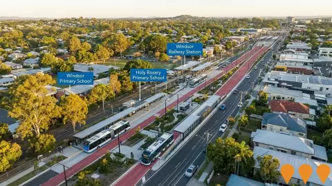 AI impression: Brisbane Metro Northern Extension - CBD to Carseldine, Transport & Logistics