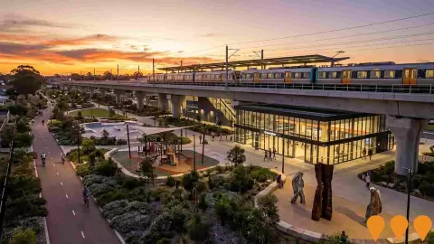 AI impression: Victoria Park-Canning Level Crossing Removal, Transport & Logistics