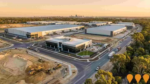 AI impression: Neerabup Industrial Area Development Project, Business Parks & Technology Hubs