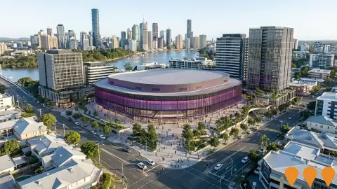 AI impression: Brisbane Arena (Gabba Entertainment and Housing Precinct), Sports & Recreation