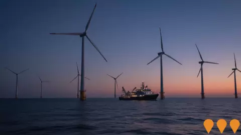 AI impression: Bunbury Offshore Wind Project (North), Energy