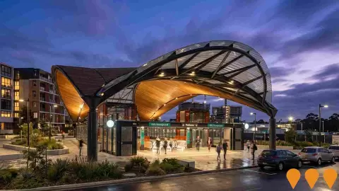AI impression: Hills Showground Station Precinct, Communities, Precincts & Urban Renewal