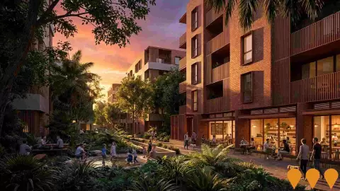 AI impression: Redfern Place, Communities, Precincts & Urban Renewal