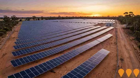 AI impression: Swan Hill Solar Farm Expansion, Energy