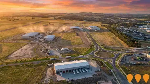 AI impression: Ballarat West Employment Zone (BWEZ), Business Parks & Technology Hubs