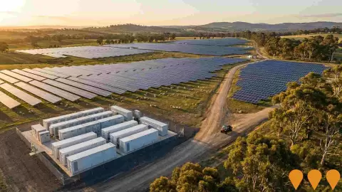 AI impression: Hazelwood North Solar Farm, Energy