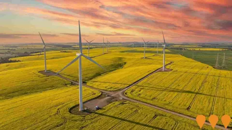 AI impression: Bellwether Wind Farm, Energy