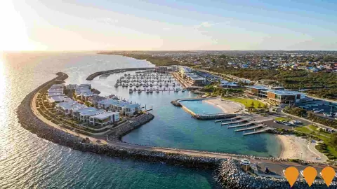 AI impression: Ocean Reef Marina Redevelopment, Ports, Marinas, Fisheries & Aquaculture