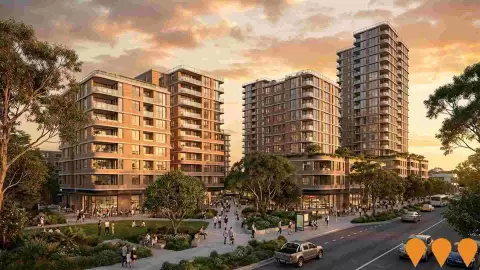 AI impression: Kings Bay Village, Communities, Precincts & Urban Renewal