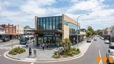 AI impression: Five Dock Station - Sydney Metro West, Transport & Logistics