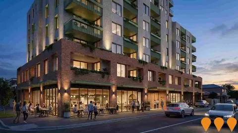 AI impression: East Village, Communities, Precincts & Urban Renewal
